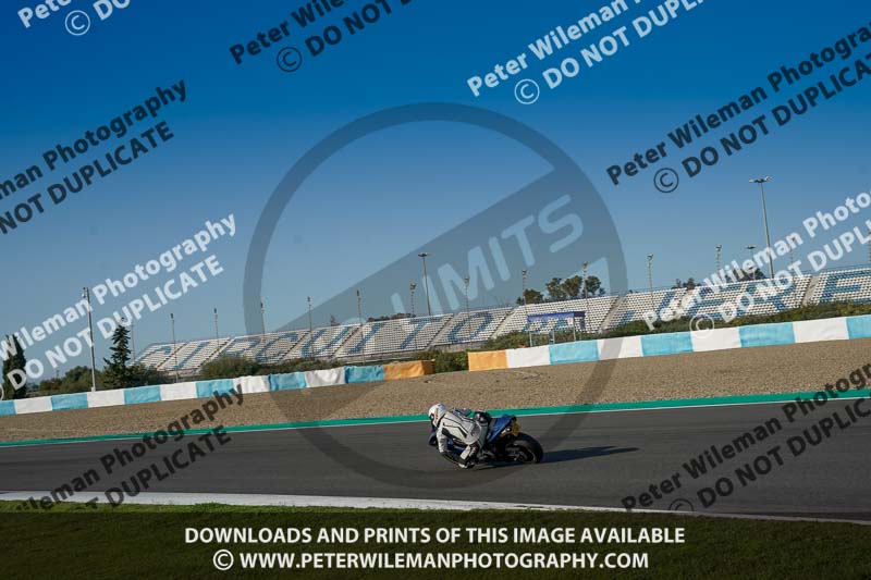 25 to 27th november 2017;Jerez;event digital images;motorbikes;no limits;peter wileman photography;trackday;trackday digital images